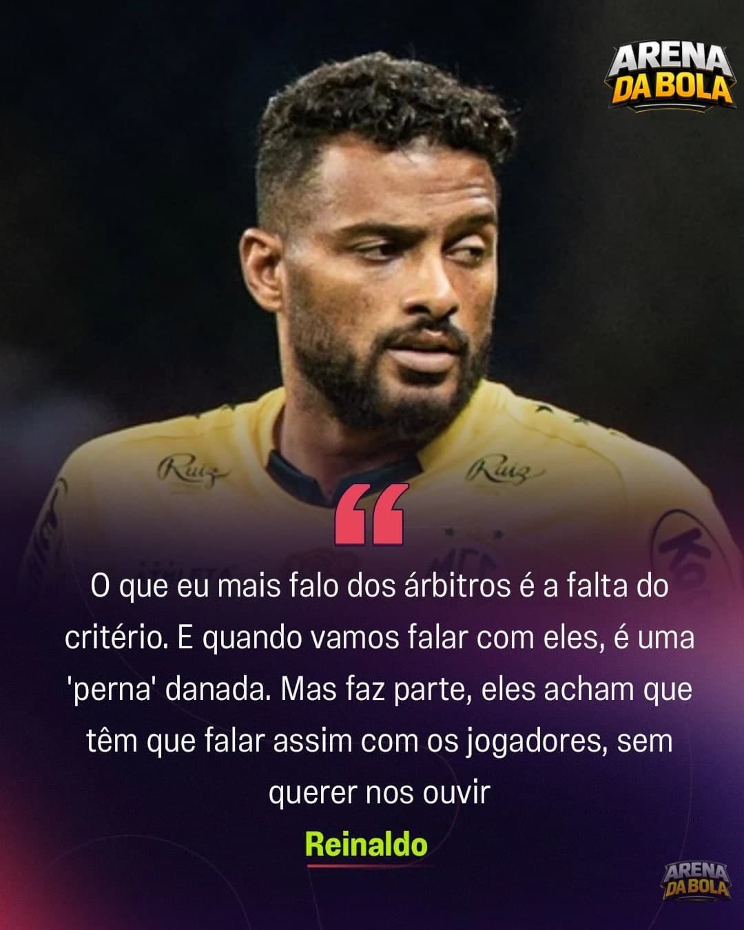 Após Coritiba x Mirassol, Reinaldo critica postura da arbitragem — foto 2