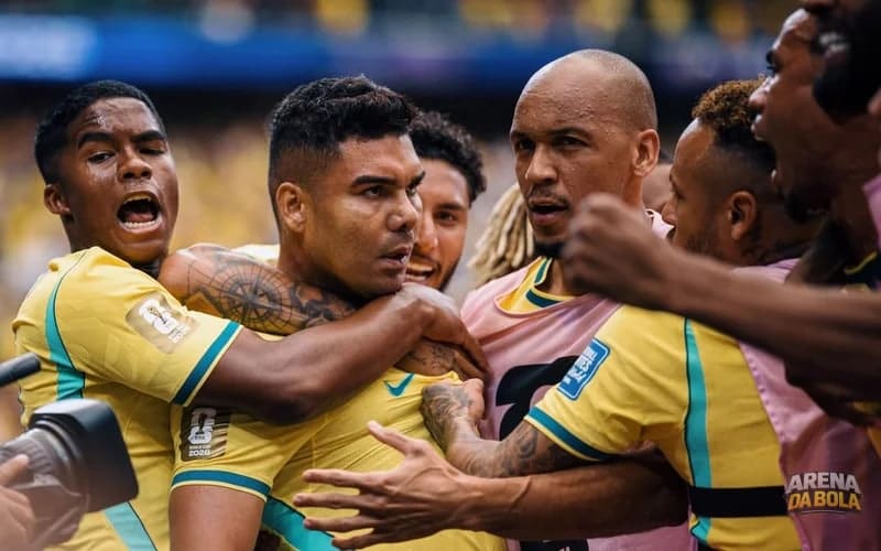 Casemiro destaca tranquilidade e força mental do Brasil na virada contra o Japão da Copa 2026