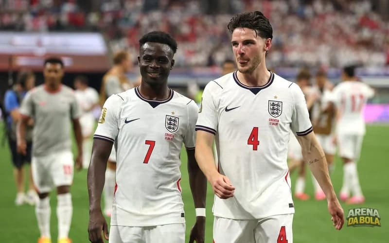 Inglaterra ganha retorno de Rice, mas enfrenta problemas na lateral da Copa 2026