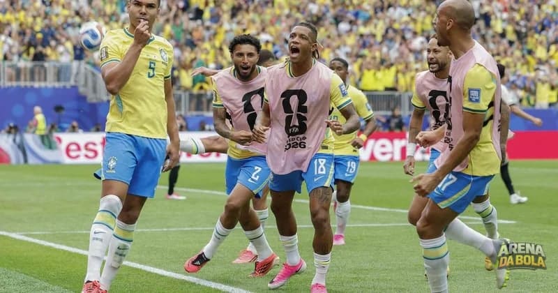 Casemiro brilha com gol e celebrações inusitadas contra o Japão da Copa 2026
