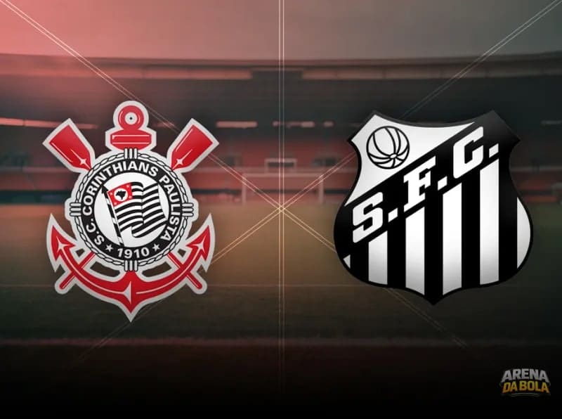 Santos e Corinthians se enfrentam no Campeonato Brasileiro sub-17