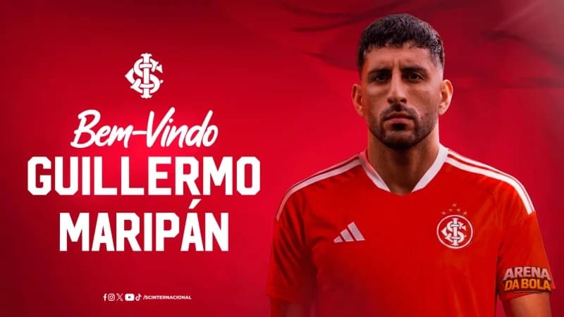 Internacional contrata zagueiro Guillermo Maripán, ex-Monaco e Torino
