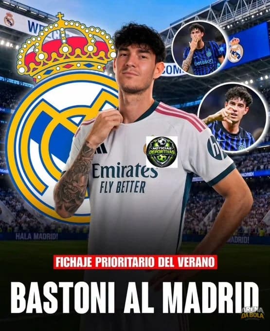 Real Madrid mira em Alessandro Bastoni para reforçar a zaga