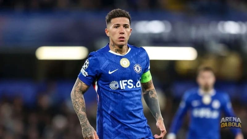 Real Madrid nega interesse na contratação de Enzo Fernández, do Chelsea e da seleção da Argentina