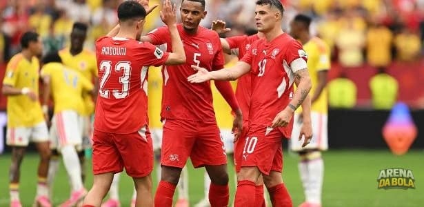 Suíça elimina Colômbia nos pênaltis e enfrenta Argentina nas quartas da Copa 2026