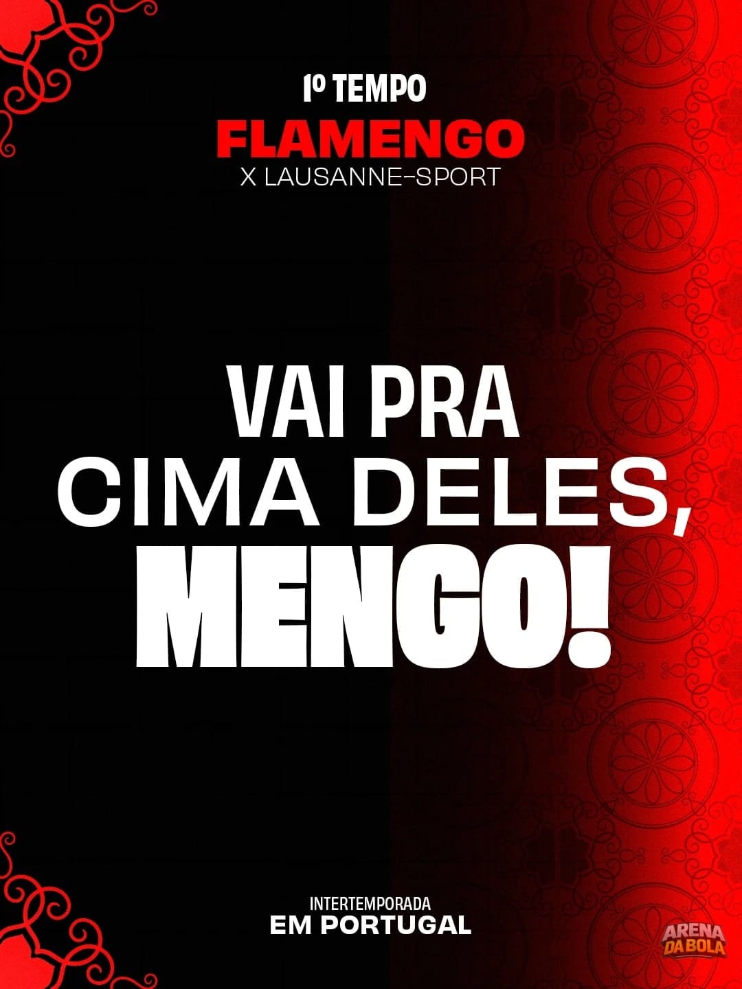 Flamengo inicia partida em Portugal com o placar zerado | Amistoso