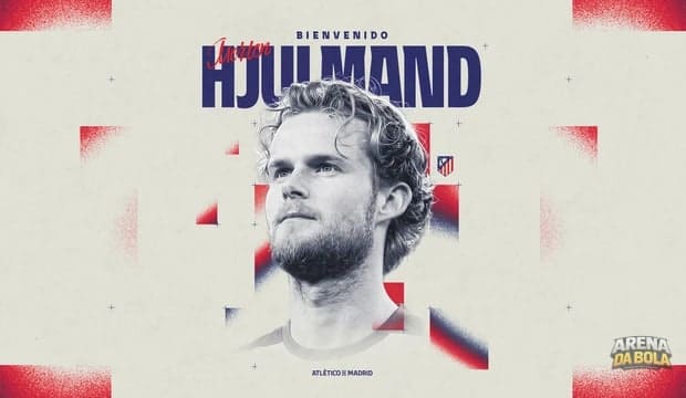 Atlético de Madrid confirma a contratação do volante dinamarquês Morten Hjulmand até 2031