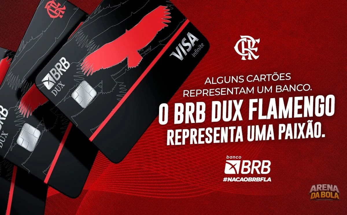 BRB DUX Flamengo: Cartão exclusivo para torcedores do Mengão