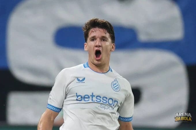 Arsenal fecha acordo de €40 milhões com Club Brugge por Christos Tzolis