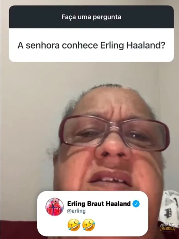 Haaland se diverte com tentativa de Dona Batista de pronunciar seu nome | Copa 2026