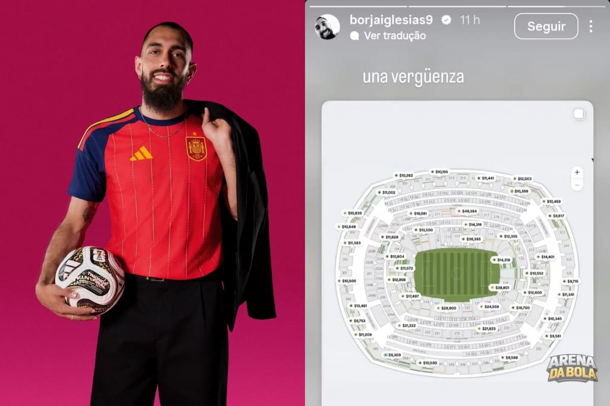 Final da Copa de 2026: preços de ingressos geram revolta e críticas de Borja Iglesias