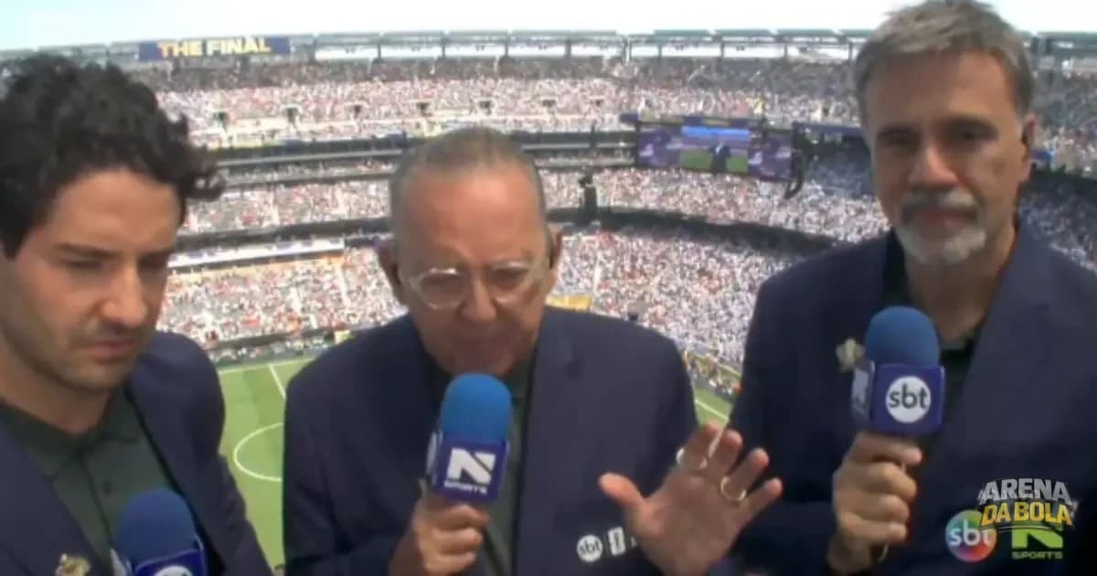 Galvão Bueno critica pausa para hidratação durante a Copa: ‘não pode virar máquina de dinheiro’ | Copa 2026