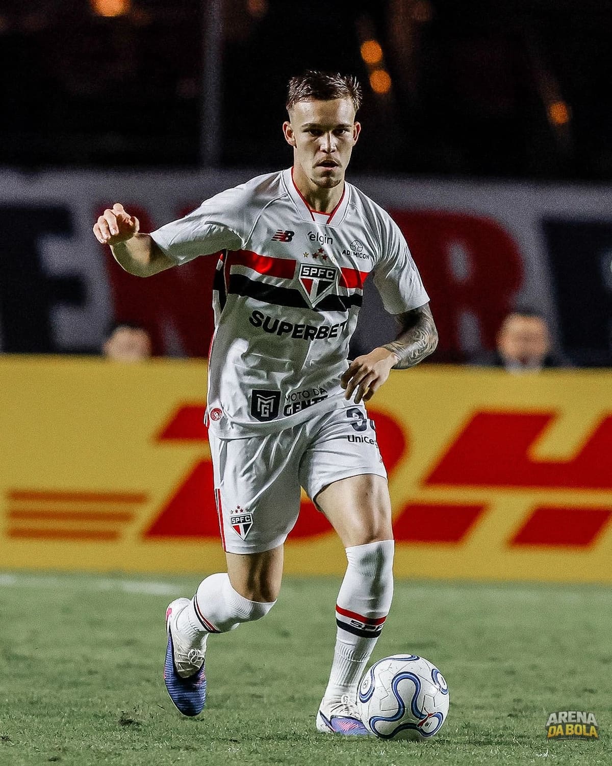 São Paulo empresta volante Negrucci ao Athletic-MG até 2026
