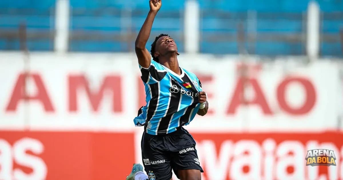 Shakhtar Donetsk avança na contratação de Gabriel Mec, promessa do Grêmio