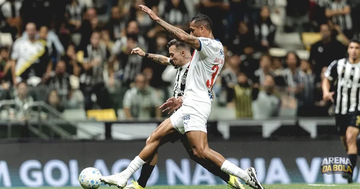 Atlético e Bahia empatam em jogo equilibrado na Arena MRV
