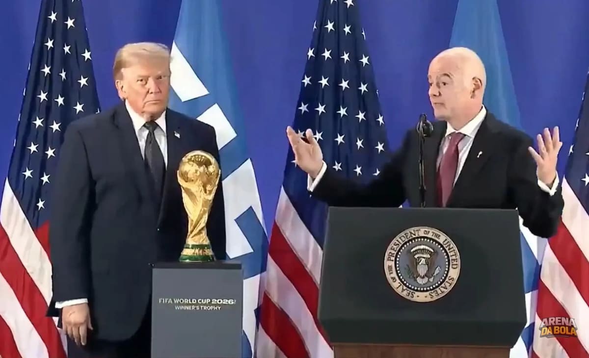 Trump apoia candidatura de Infantino à ONU, diz jornal