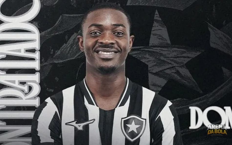 Botafogo contrata Domingos Andrade, volante angolano do Porto