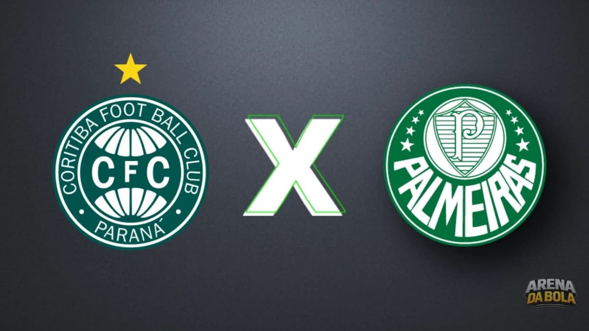 Palmeiras vence Coritiba por 3 a 1 e se mantém líder do Brasileirão