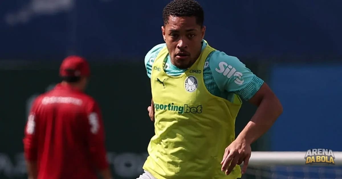 Palmeiras se prepara para duelo decisivo contra o Atlético-MG com retorno de Vitor Roque e Felipe Anderson