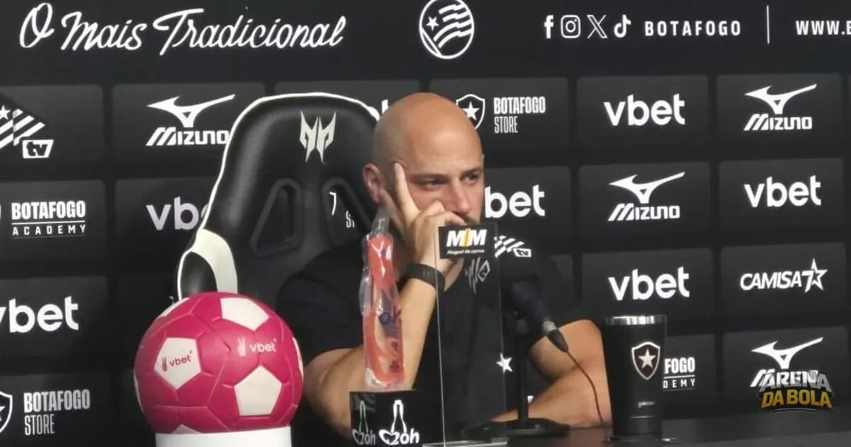 Botafogo empata com Vitória e Franclim critica imprensa sobre Danilo e Palmeiras