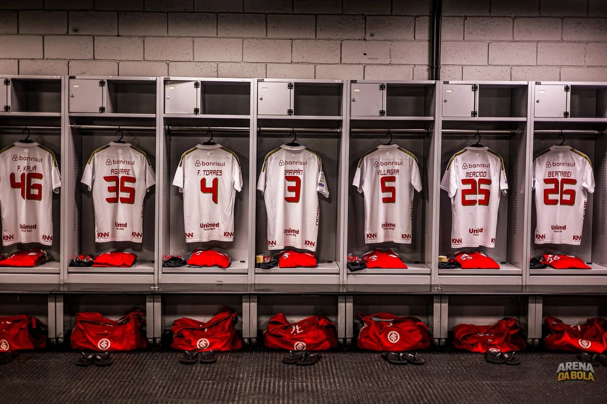 Internacional se prepara para jogo com uniforme branco nesta noite | Brasileirão 2026