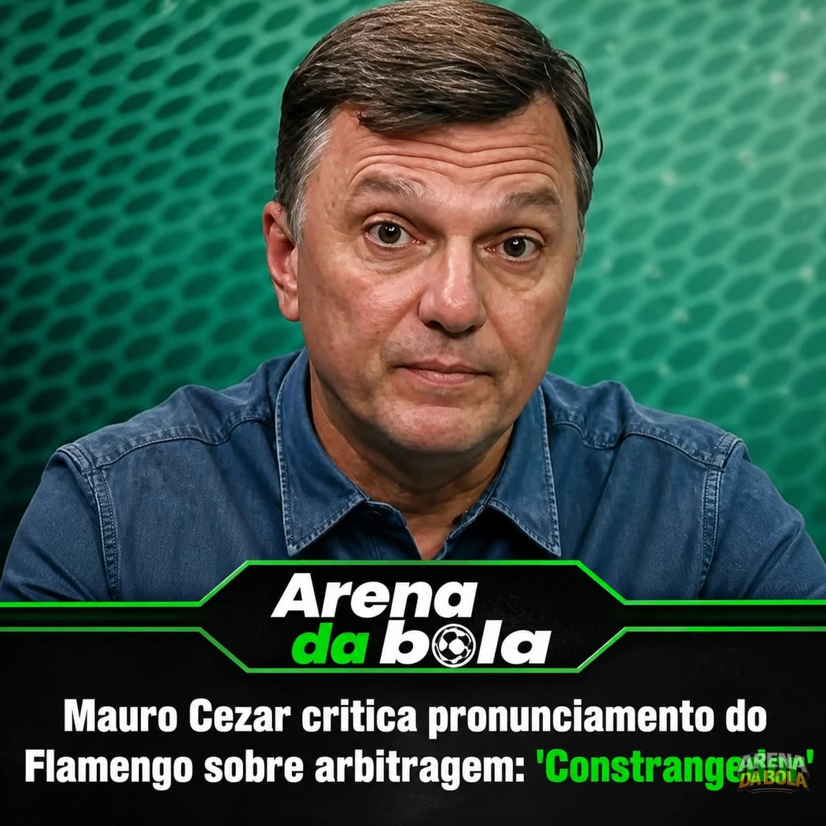 Mauro Cezar critica pronunciamento do Flamengo sobre arbitragem: 'Constrangedor'