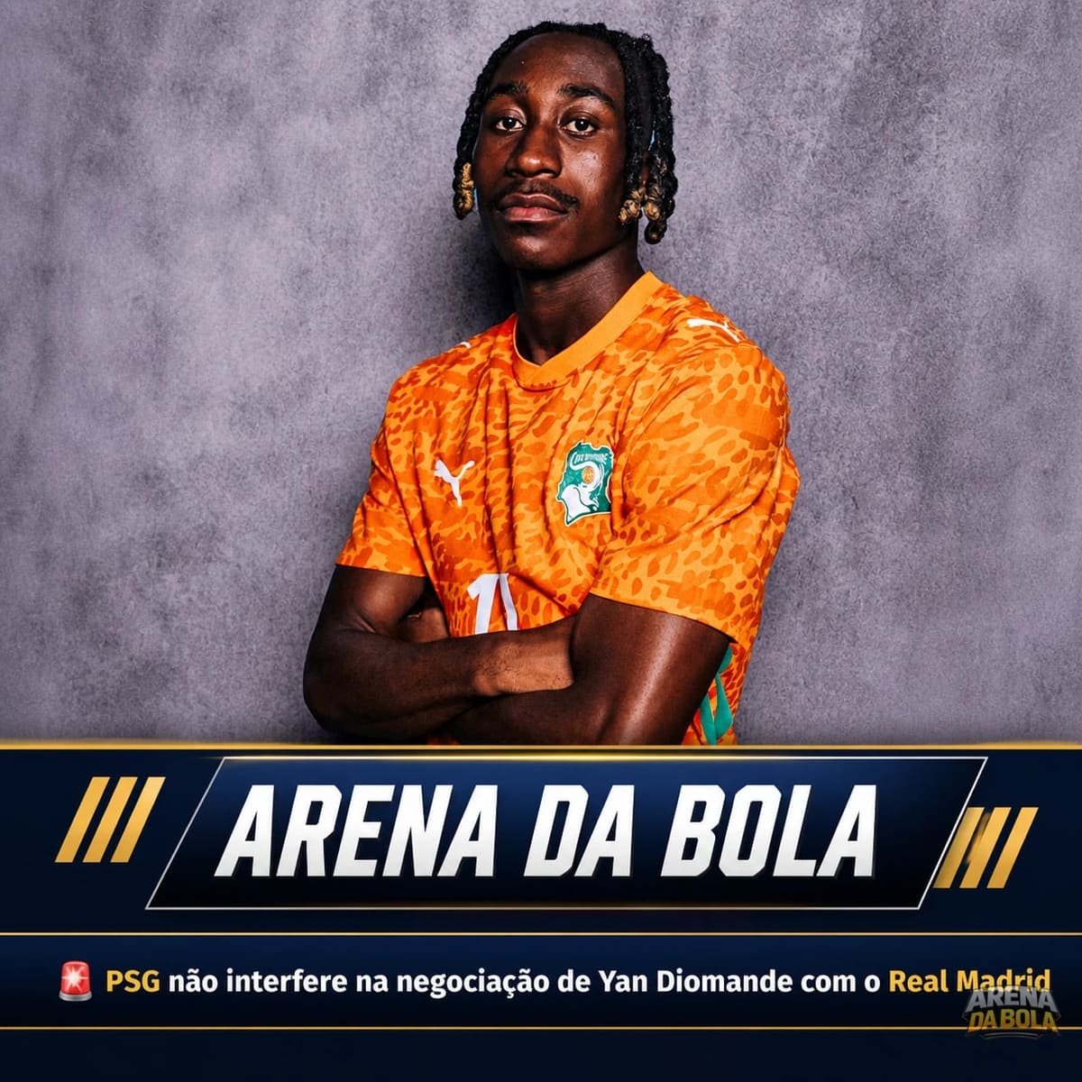 PSG não interfere na negociação de Yan Diomande com o Real Madrid