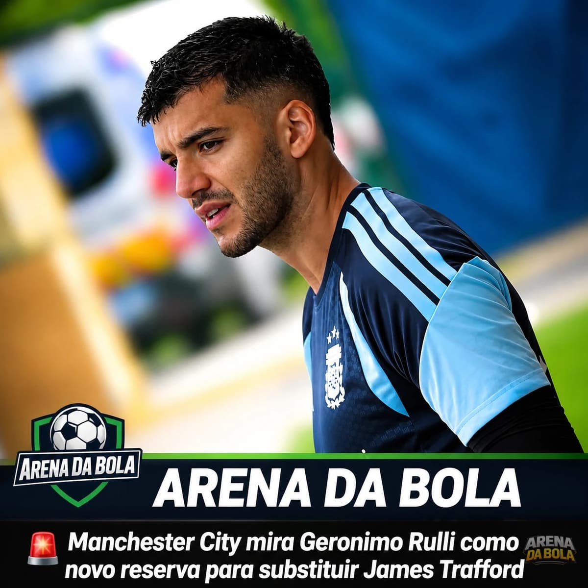 Manchester City mira Geronimo Rulli como novo reserva para substituir James Trafford