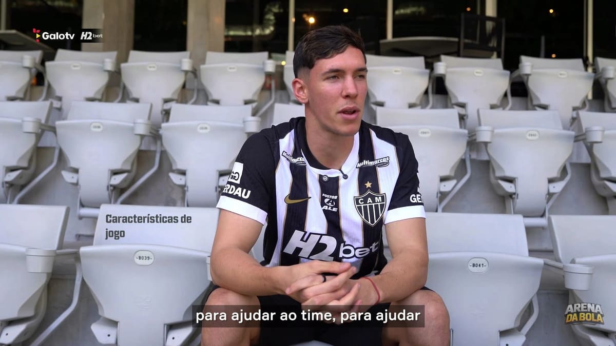 Thiago Borbas é anunciado como novo reforço do Atlético-MG: 'Darei minha vida em campo'