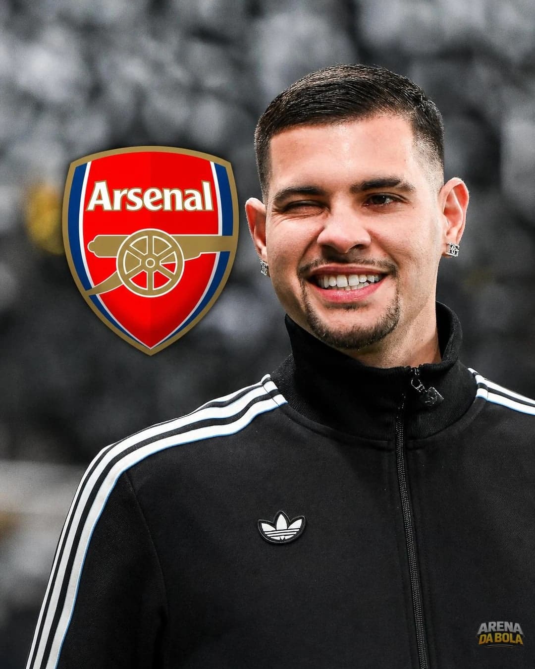 Bruno Guimarães aguarda sinal para viajar e fazer exames no Arsenal