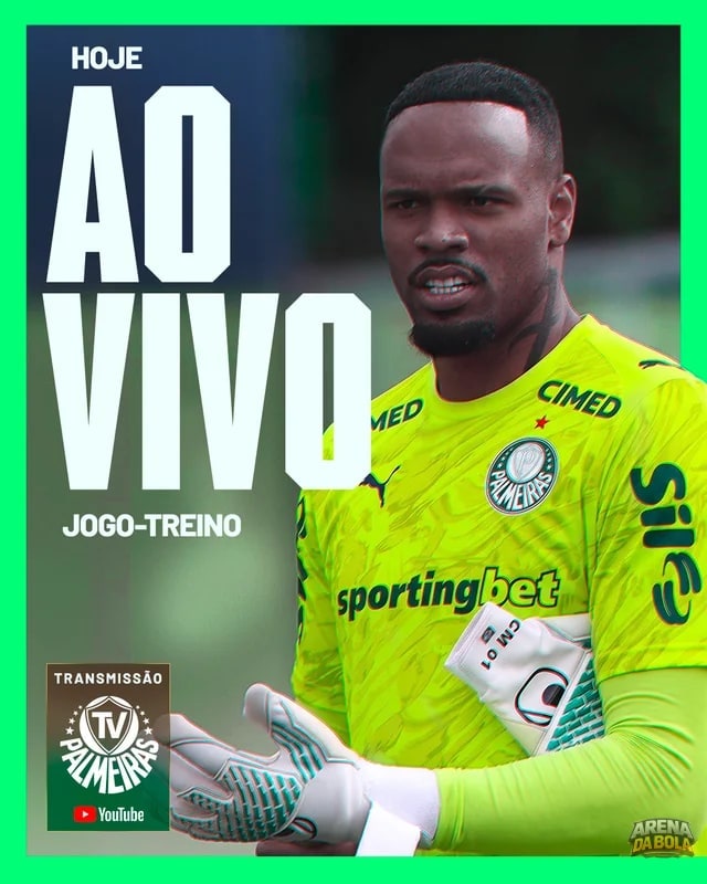 Palmeiras faz jogo-treino contra o Mauaense com transmissão ao vivo
