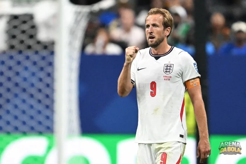 Harry Kane supera Pelé e empata com Fontaine na artilharia da Copa do Mundo