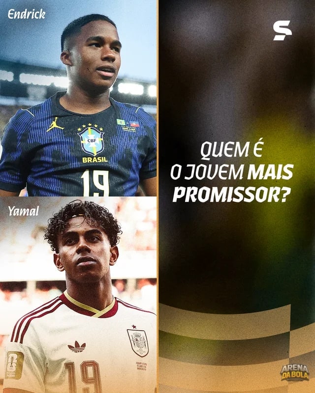 Endrick ou Lamine Yamal: quem é o jovem mais promissor