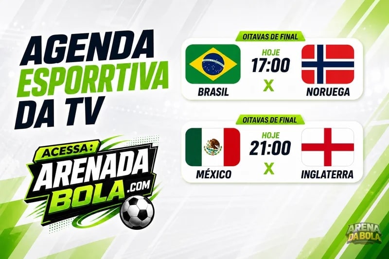 Copa 2026 jogos de hoje — horários e onde assistir