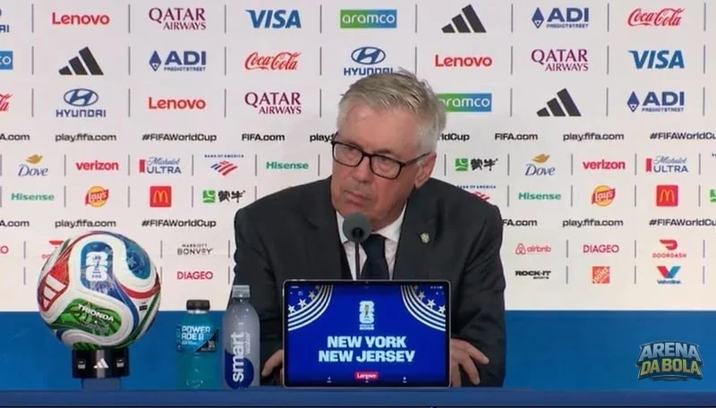 Rodrigo Caetano confirma Ancelotti como treinador da seleção brasileira até a Copa do Mundo de 2030