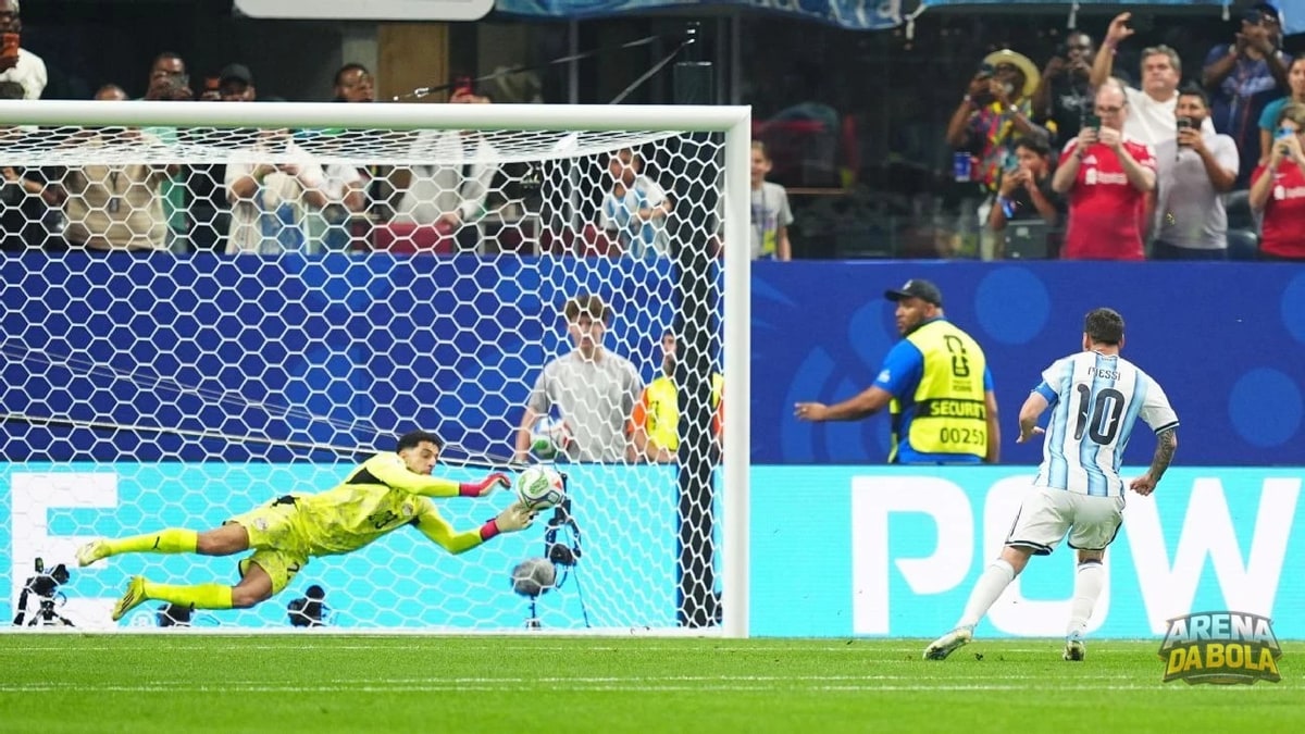 Lionel Messi amplia recorde de pênaltis perdidos em Copas do Mundo após falha contra o Egito da Copa 2026
