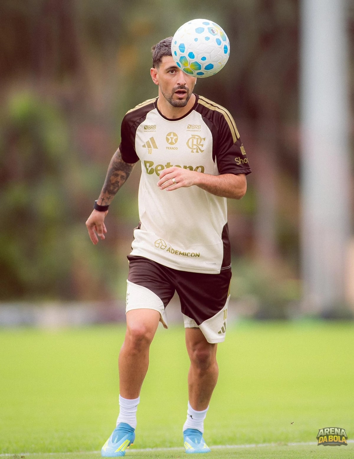 Uruguaios retornam ao Flamengo e treinam no Ninho do Urubu