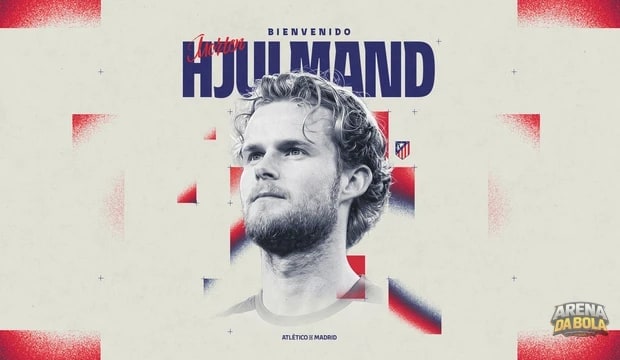 Atlético de Madrid confirma a contratação do volante dinamarquês Morten Hjulmand até 2031