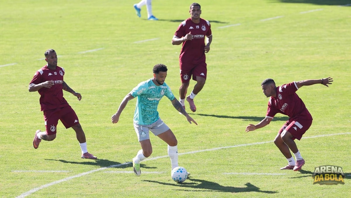 Palmeiras vence Juventus por 3 a 1 em jogo-treino e mantém boa fase na intertemporada | Amistoso