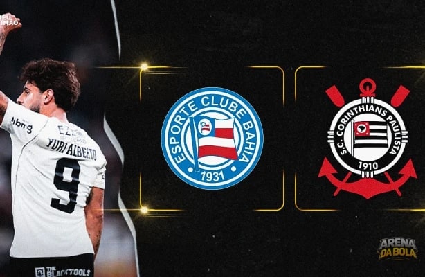 Corinthians busca vitória contra o Bahia no primeiro jogo do segundo turno do Brasileirão 2026