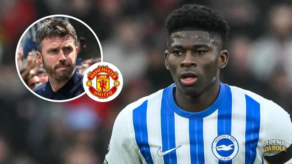 Manchester United pode fechar com Carlos Baleba por 70 milhões de libras