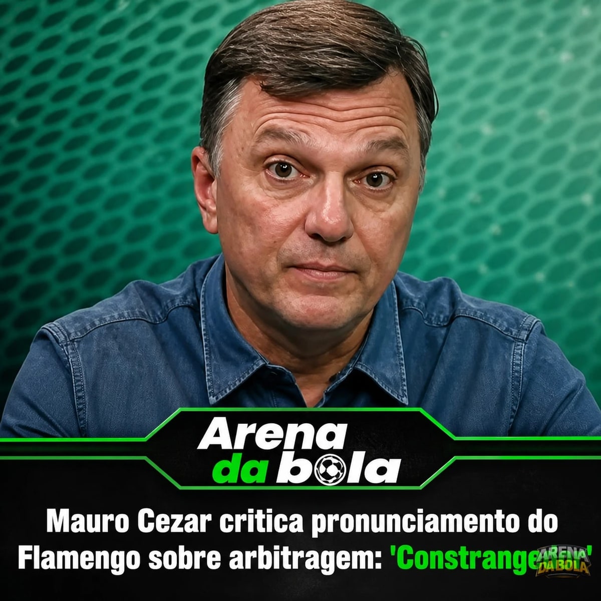 Mauro Cezar critica pronunciamento do Flamengo sobre arbitragem: 'Constrangedor'