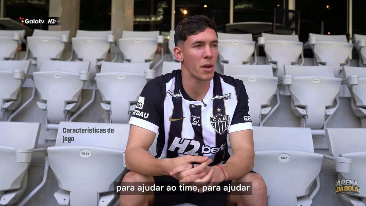 Thiago Borbas é anunciado como novo reforço do Atlético-MG: 'Darei minha vida em campo'