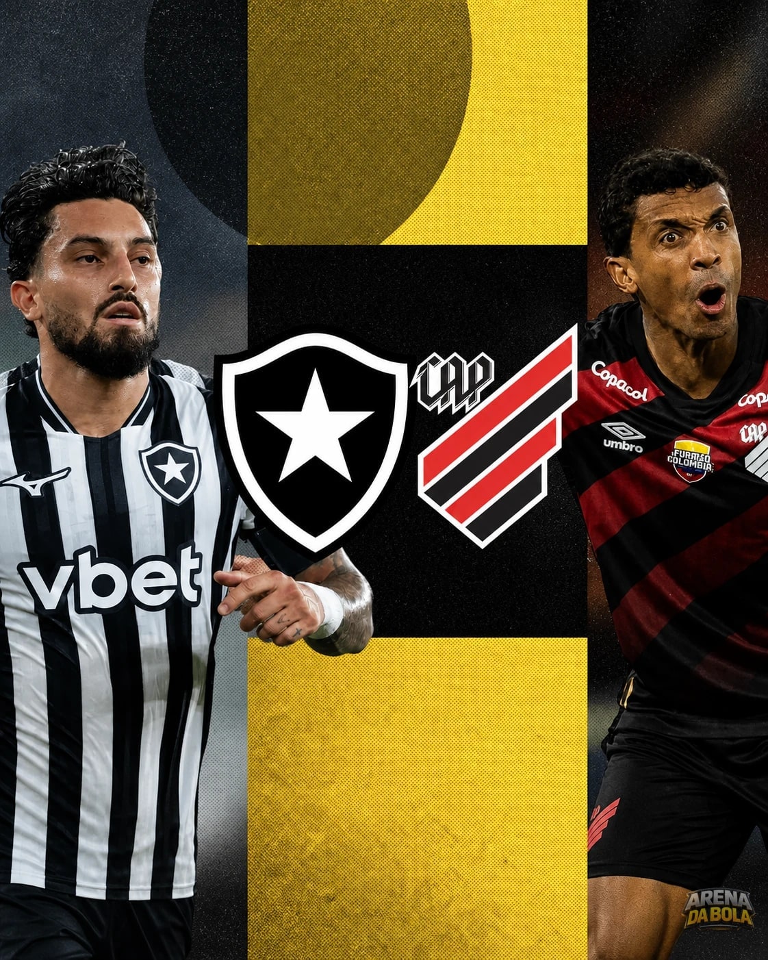 Botafogo enfrenta Athletico-PR em estreia de técnico interino