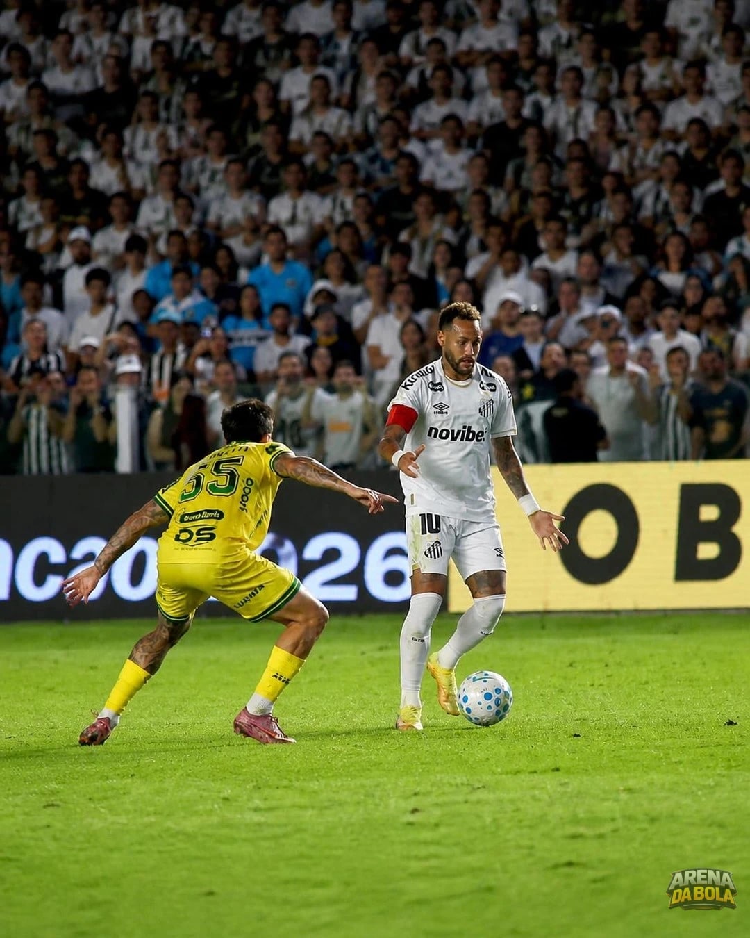Polêmica marca empate entre Santos e Mirassol: expulsão de jogador gera debates