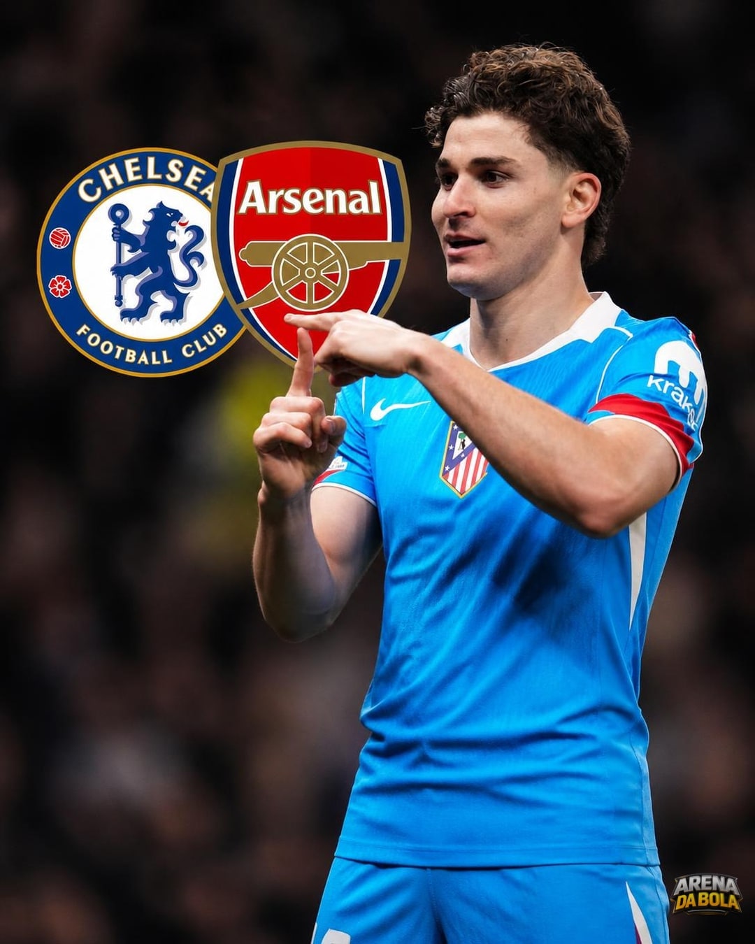 Chelsea usa trunfo de £65m para disputar Julian Alvarez com Arsenal
