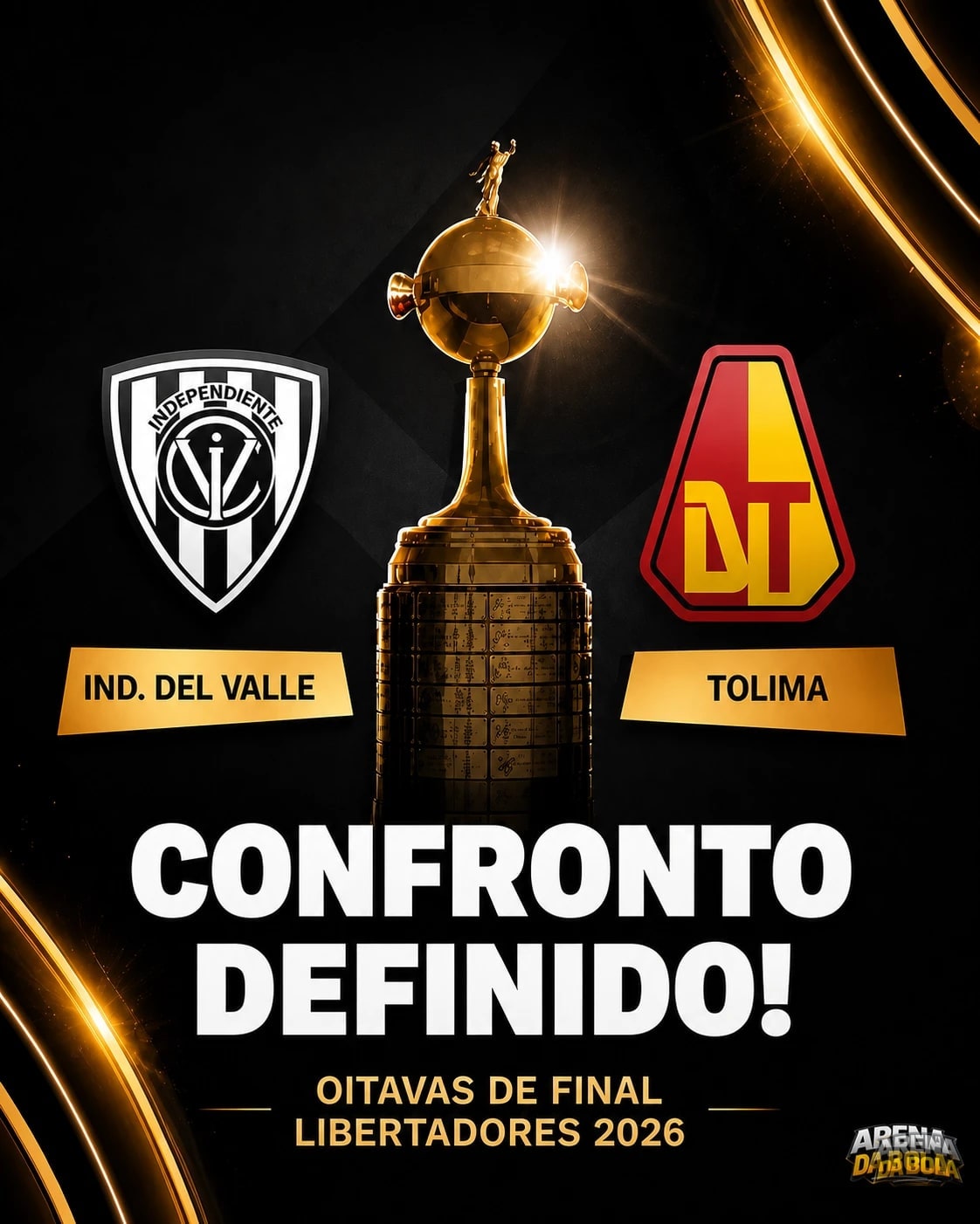 Independiente del Valle enfrenta Tolima nas oitavas da Libertadores 2026