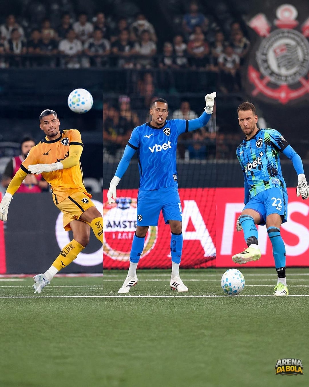 Botafogo usa cinco goleiros e expõe crise recorde no Brasileirão