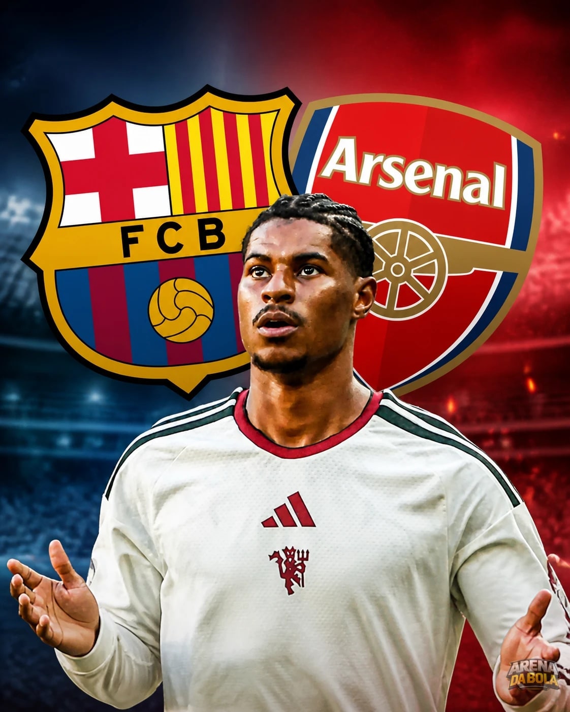 Arsenal e Barcelona monitoram possível saída de Rashford do Manchester United
