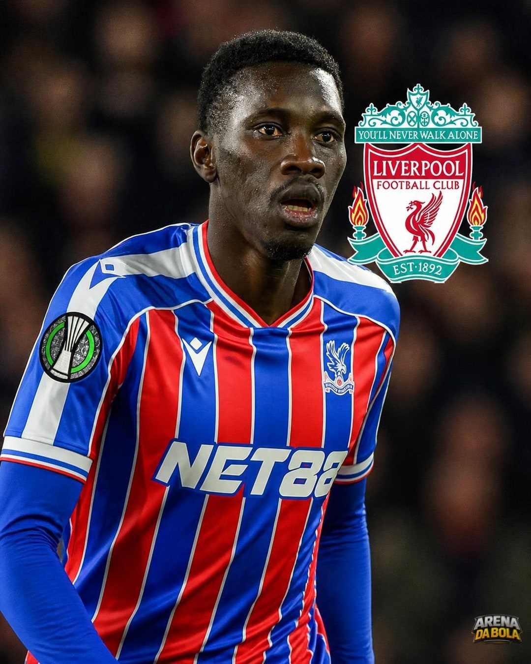Crystal Palace recusa segunda oferta do Liverpool por Ismaila Sarr